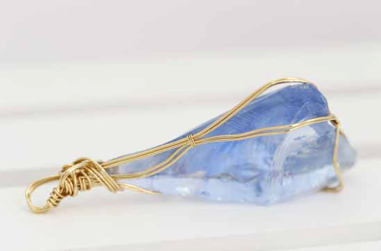 Pendentif Sierra Nevada Andara Crystal "Lady Nellie", or K14